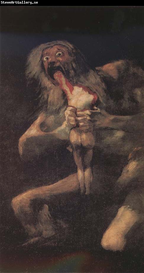 Francisco Goya Saturn devouring his children
